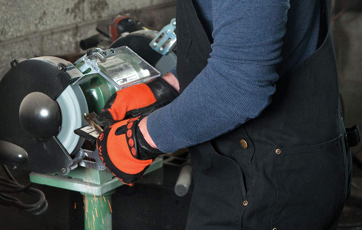 12E345 Bench Grinding Wheel - Medium Grit 46, 6 in. Finishing Wheel