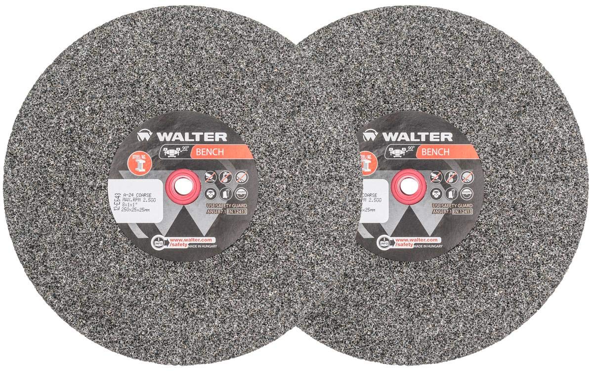 12E557 Bench Grinding Wheel - Fine Grit 60, 8 in. Finishing Wheel