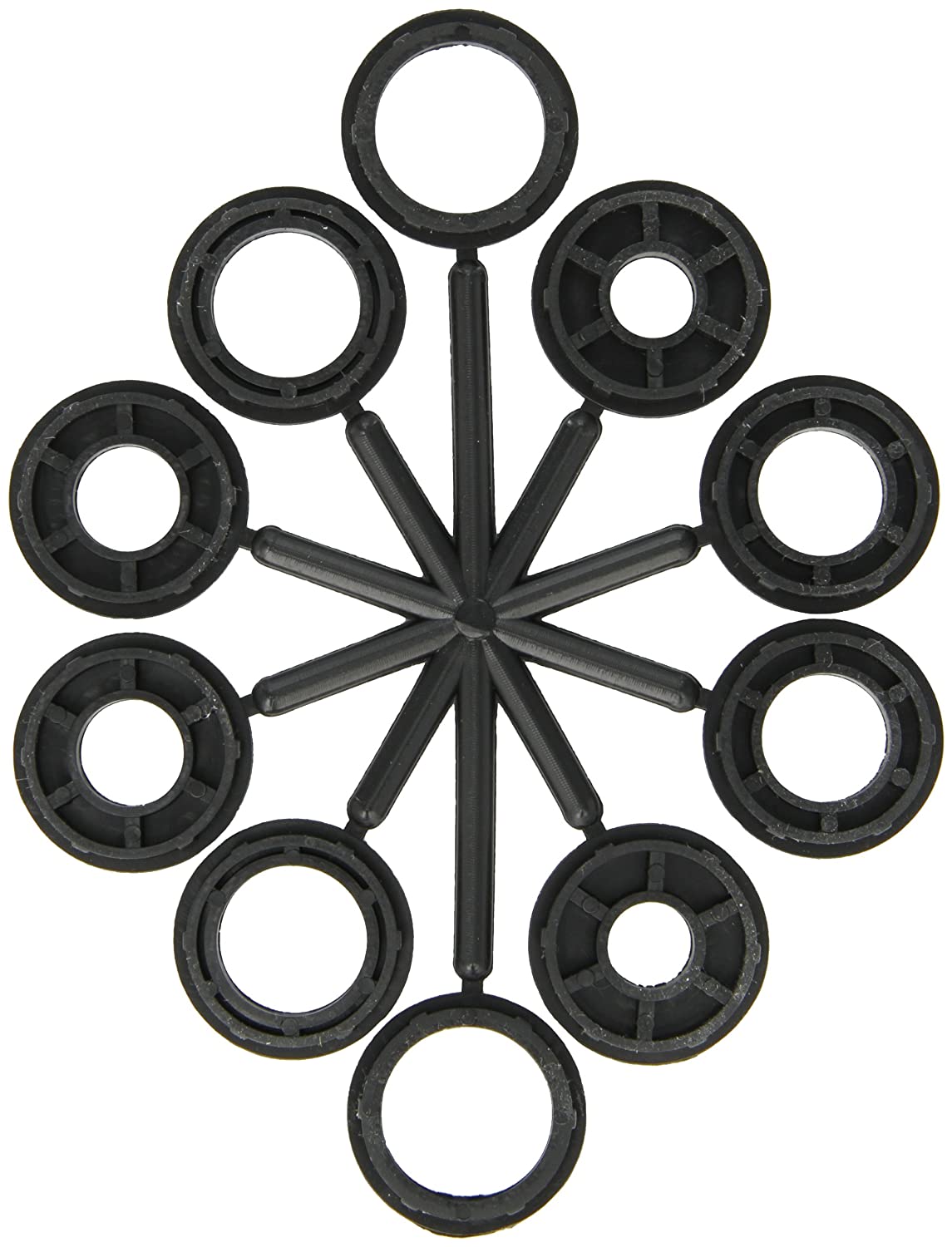 13B061 Stringer Bead Wheel Brush - 6 in. Orange Abrasive Wheel Brush