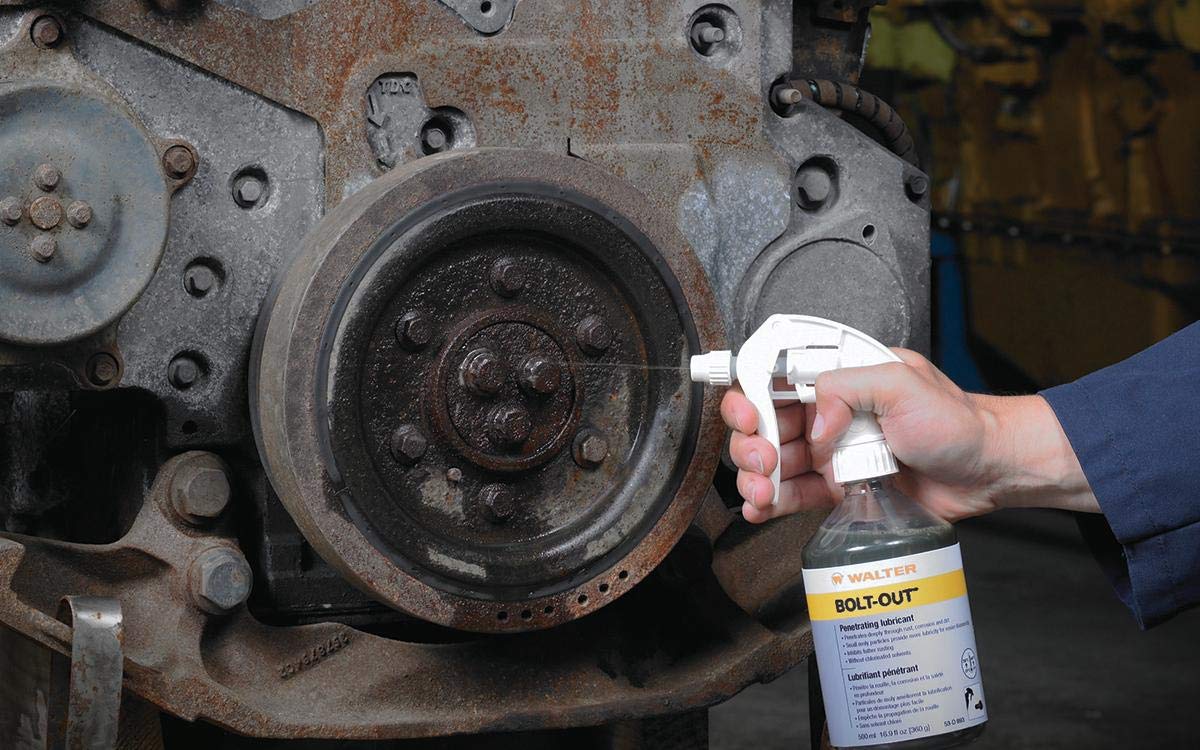 53D892 Bolt-Out Lubricant 400ml Aerosol Spray, Microscopic Moly Particles