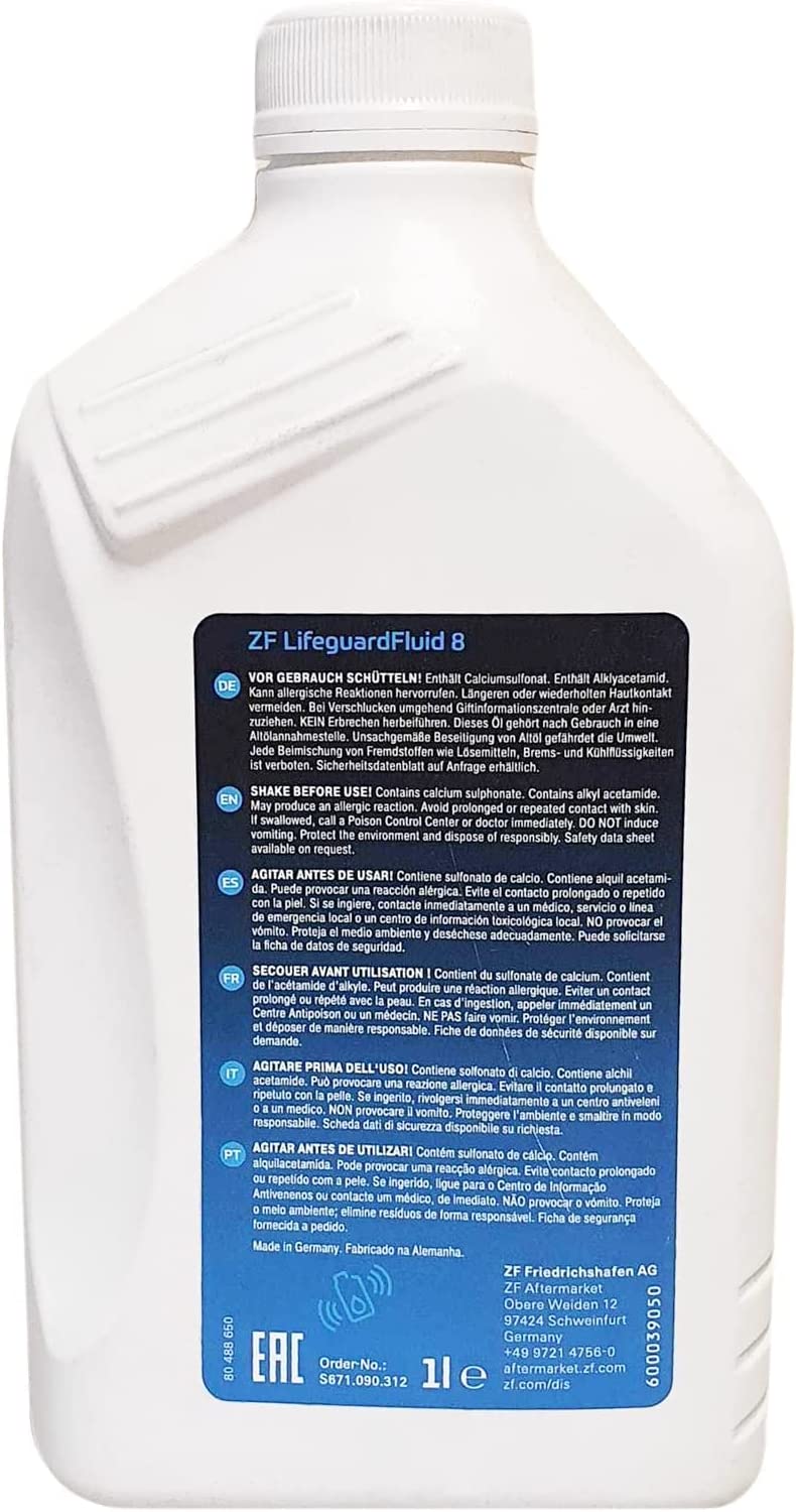 Life Guard Fluid 8 (1 Liter) - ZF PARTS - S671090312