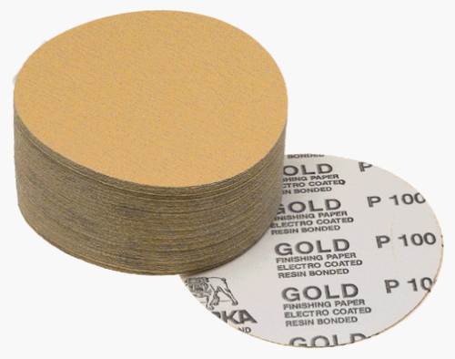 No-Hole Adhesive Sanding Discs