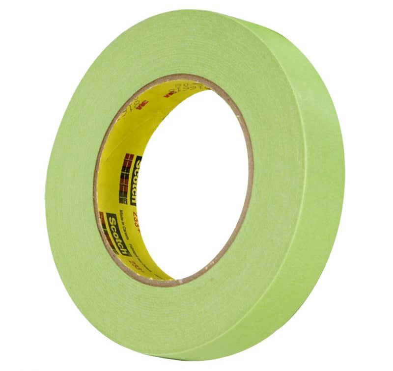 3M 26334 Crl 3M 3/4 Inch Automotive Paint Masking Tape Green