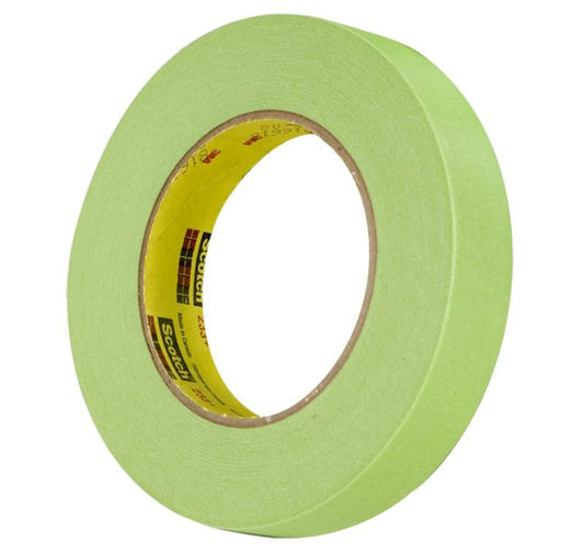 3M 26334 Crl 3M 3/4 Inch Automotive Paint Masking Tape Green