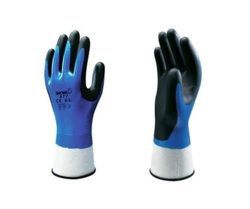 Fully Coated Nitrile Foam Palm and Insulated Liner Gloves