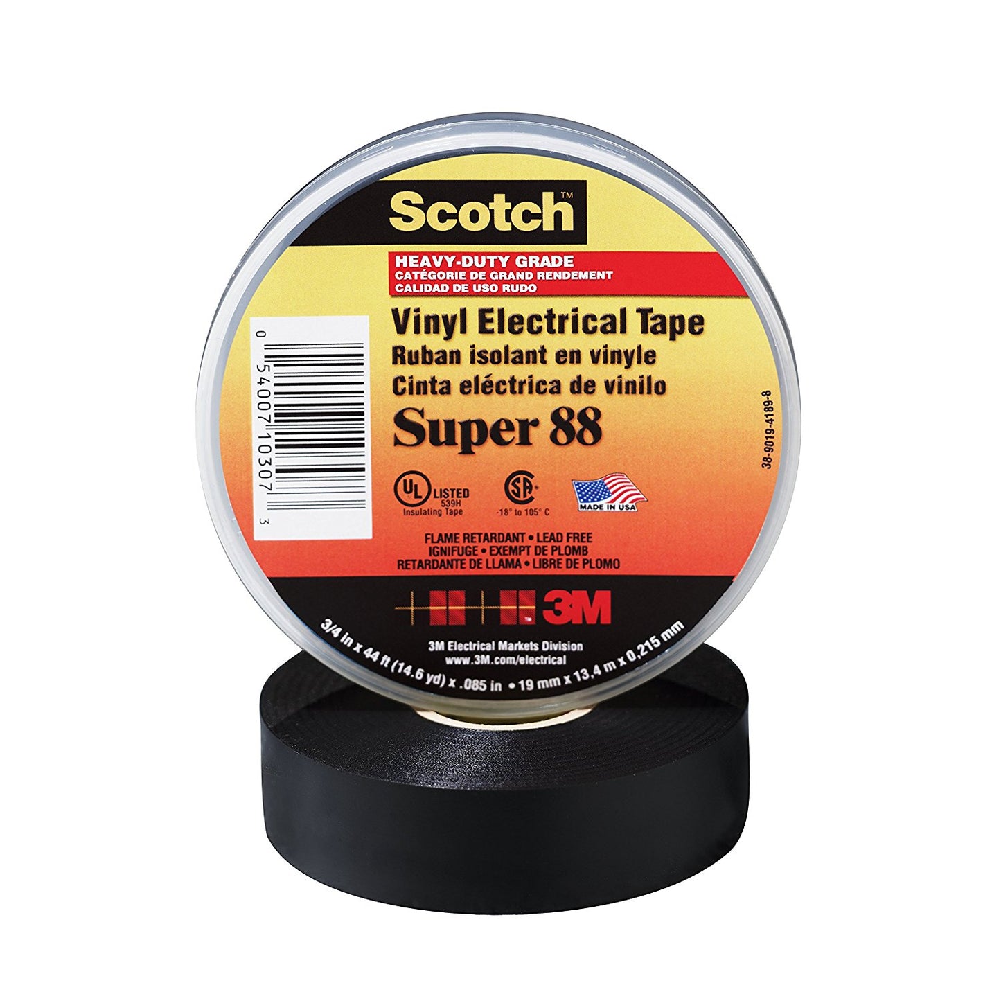 Electrical Tape, 10-Pack