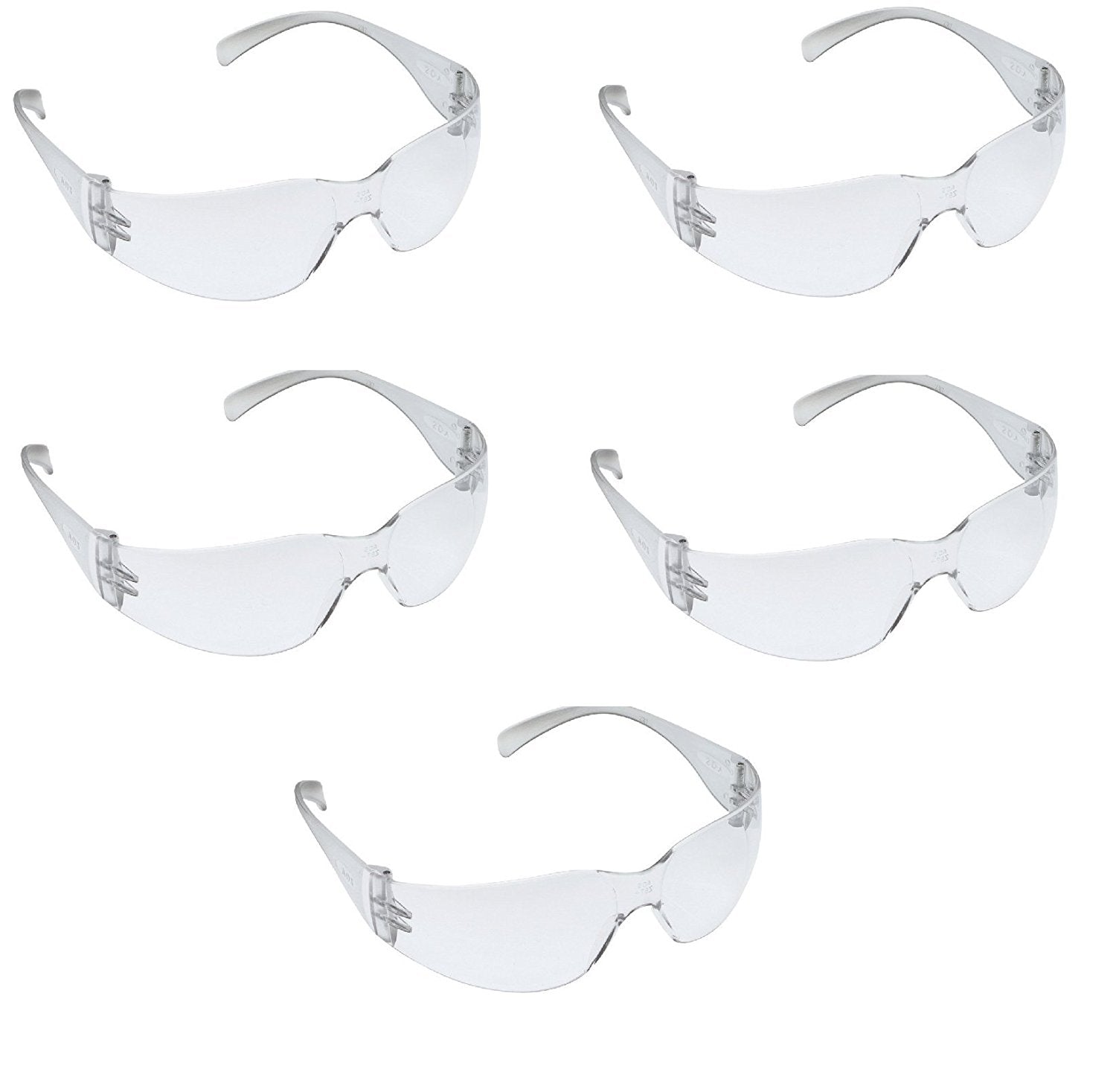 Anti-Fog Safety Glasses, 5-Pack