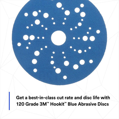 Hookit Blue Abrasive Disc Multihole 36159 (4PK)