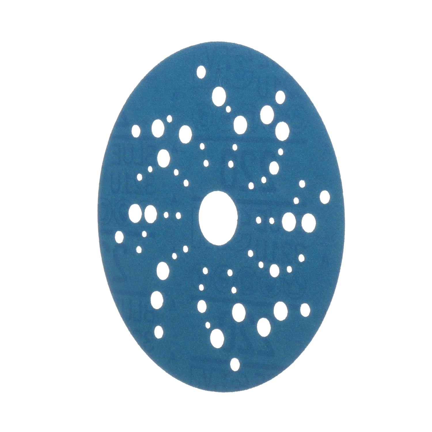 Hookit Blue Abrasive Discs 36162, Multi-Hole, 5 in, 220+ Grade, Pack of 50