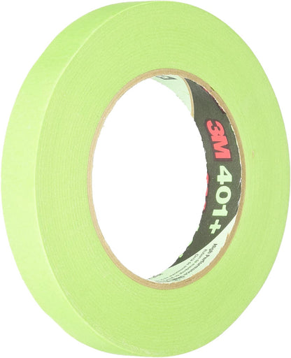 401+ Green Masking/Painter's Tape, 18 mm, 64760 (T934401)