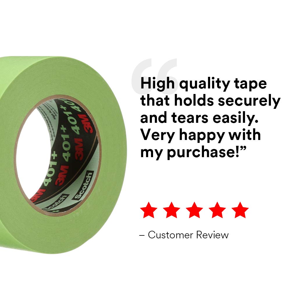 Performance Masking Tape, Green, Strong Holding for Automotive and Industrial