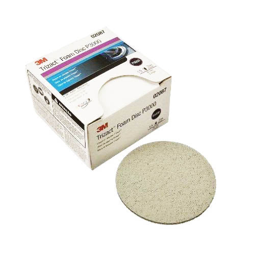 3 Inch P3000 Grit Foam Disc Automotive