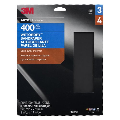 9 x 11 Inch P400 Grit Sheet