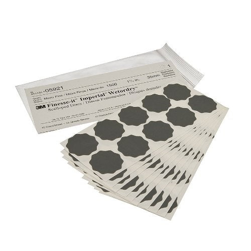 1-3/8" Inch Imperial Wetordry Grade Scallop Disc