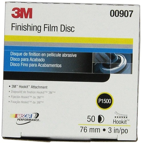 3 Inch Hookit Finishing Film Disc P1500