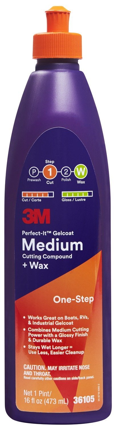 Medium Cutting Compound + Wax