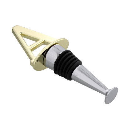 Reusable Wine Cork Bottle Wine Stopper Top Closer Seal, Brass “A”