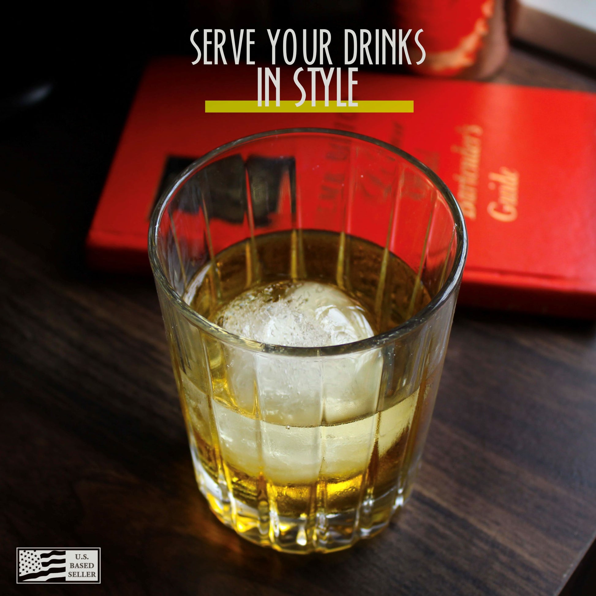 Round Ice Cube Mold Circle Ice Cube Tray 2pk Whiskey Ice Maker Ball