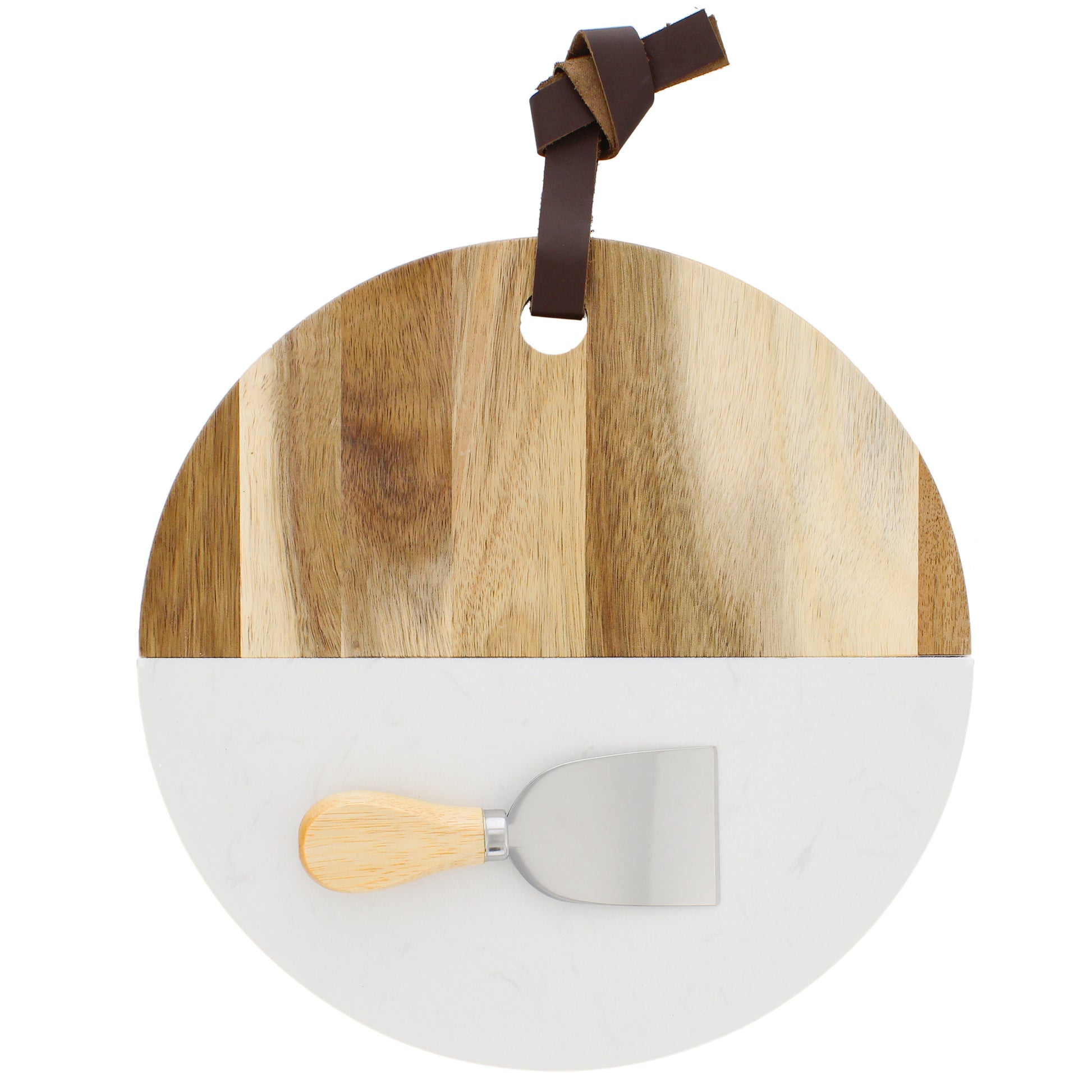 Acacia and Charcuterie Board Cheese Board and Knife Set for Appetizers