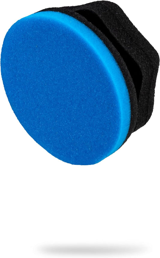 Adam's Blue Hex Grip Applicator - for Hand Polishing, Scratch Remover