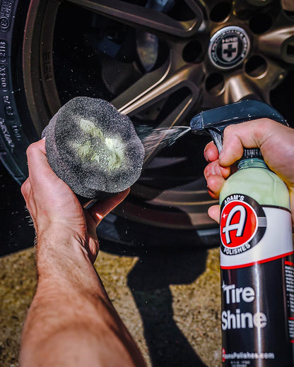 Adam's Polishes Tire Shine 16oz - Easy to Use Spray Tire Dressing