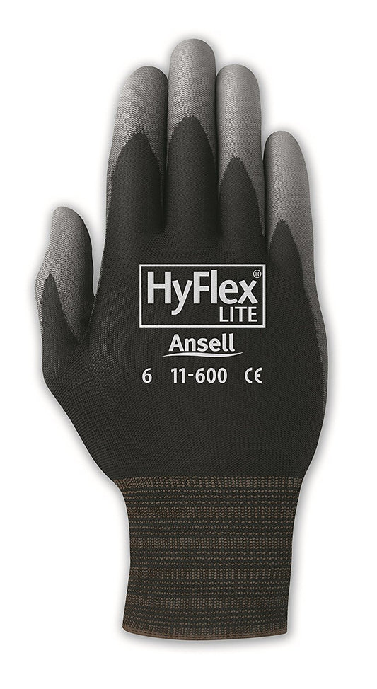 Nylon Polyurethane Gloves, X-Small, 12 Pairs