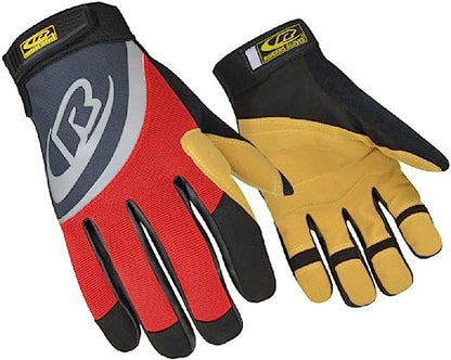 Rescue Gloves, L, Red, PR