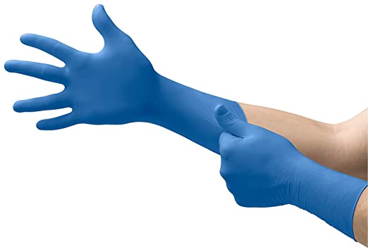 SG-375 Disposable Latex Gloves Medical / Exam Grade, Long Cuff