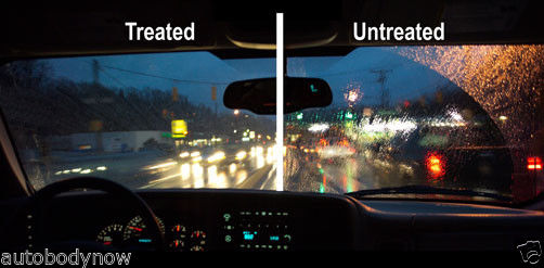 Windshield Glass Treatment- Repels Rain