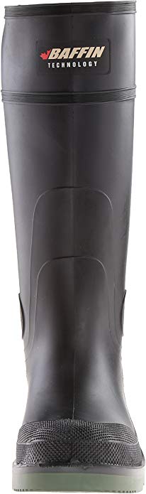 Men's Enduro PT Rain Boot,Black/Clear/Green,8 M US