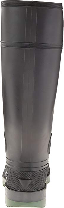 Men's Enduro PT Rain Boot,Black/Clear/Green,8 M US