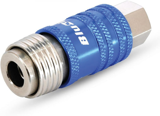BluBird 5CP-38 5-in-1 Universal Safety Air Coupler – 3/8" Female Thread