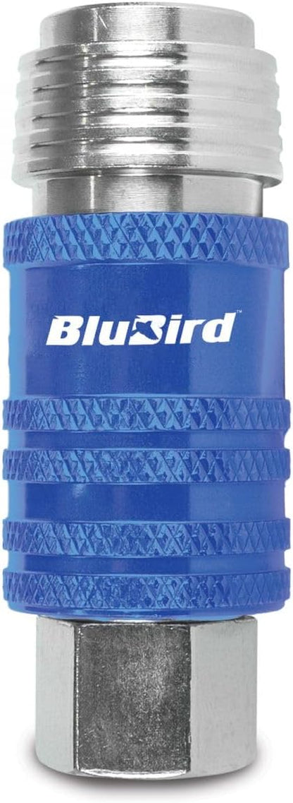 BluBird 5CP-38 5-in-1 Universal Safety Air Coupler – 3/8" Female Thread