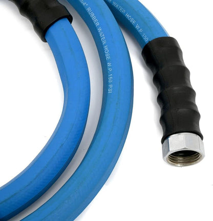 AG-LITE BSAL5875 5/8" x 75'' Hot/Cold Water Rubber Garden Hose, 100% Rubber