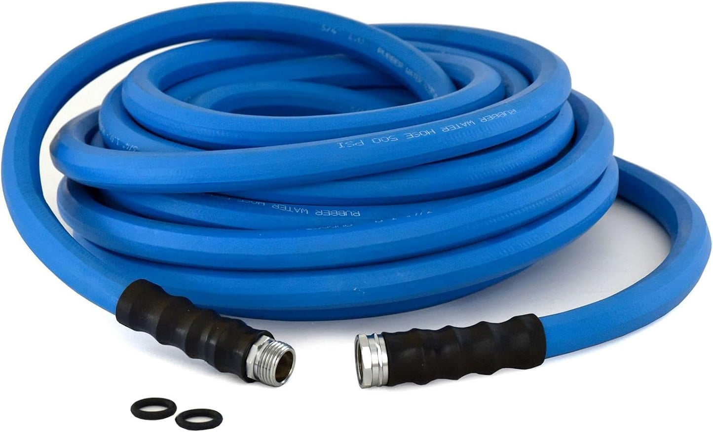 AG-LITE BSALONE25 1" x 25' Hot/Cold Water Rubber Garden Hose, 100% Rubber
