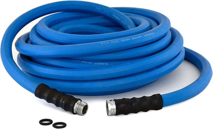 AG-LITE BSALONE25 1" x 25' Hot/Cold Water Rubber Garden Hose, 100% Rubber