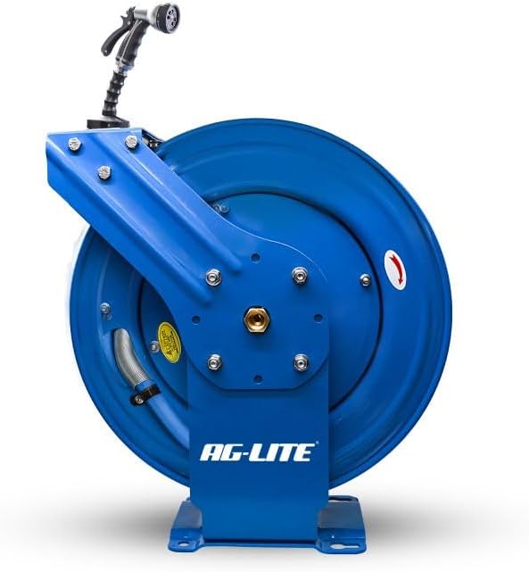 Blubird - AG-LITE Rubber Water Hose Reel Dual ARM Assembly 3