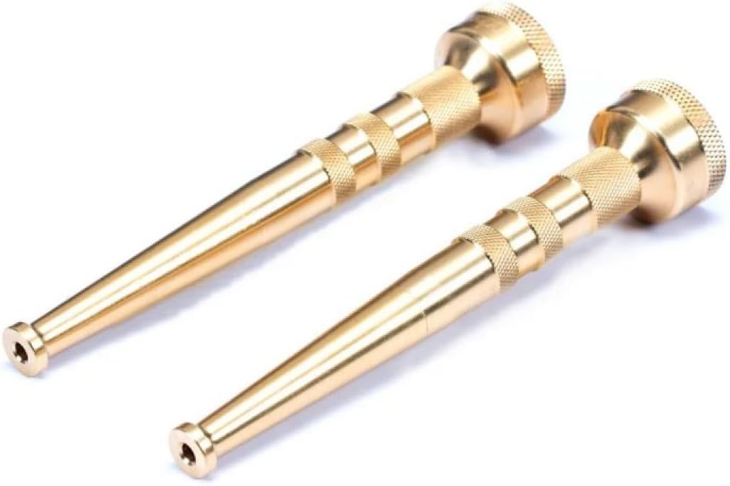 Avagard Sweeper Nozzle for Garden Hose, 2" Hose jet nozzle with 3/4-Inch Thread