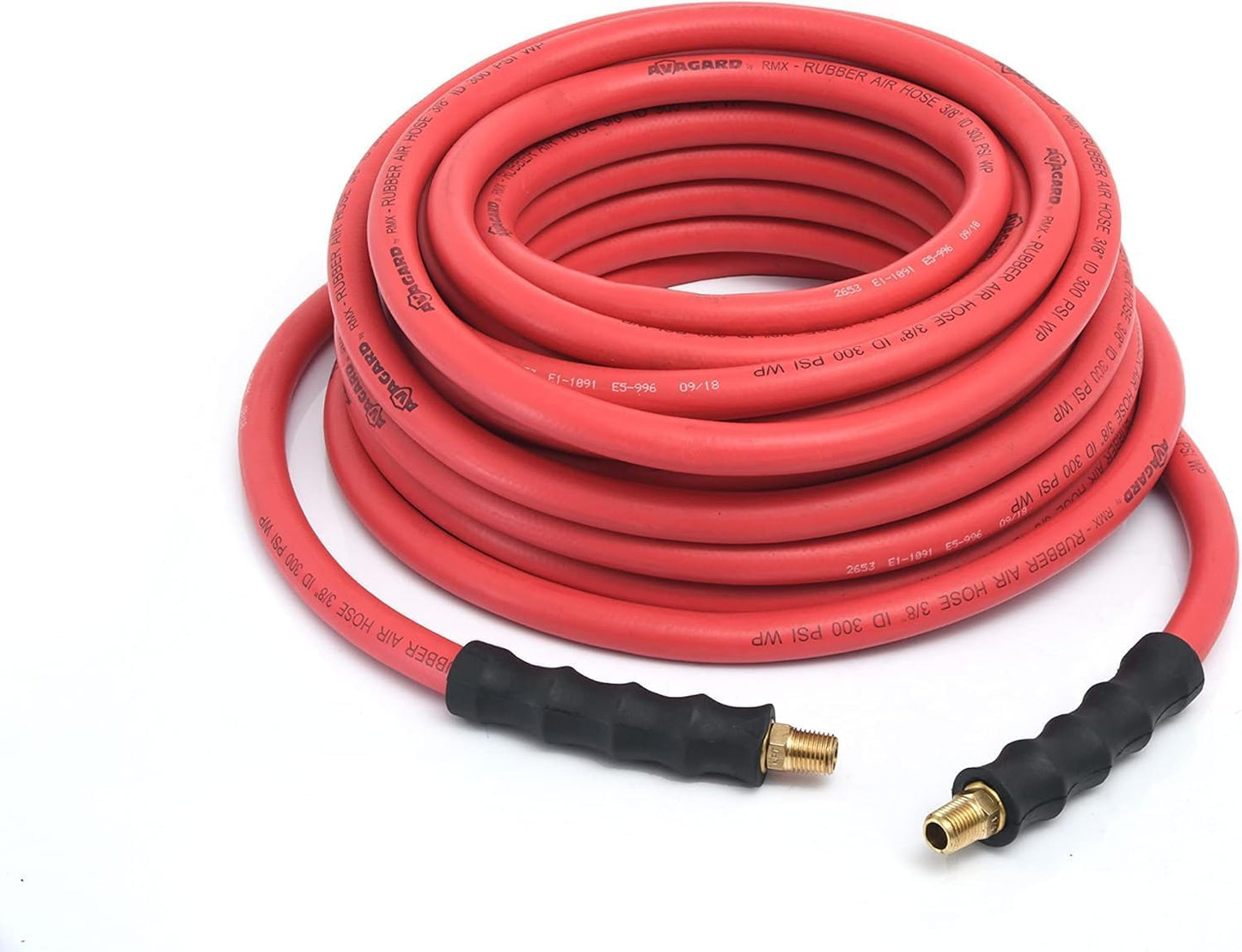 RMX Avagard - Premium Rubber Air Hose - 20% Lighter - 100% Rubber (3/8" x 50')