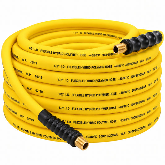 AVAGARD AVGHY12100 1/2" x 100' Hybrid Air Hose, Ultra-Light, Kink-Resistant
