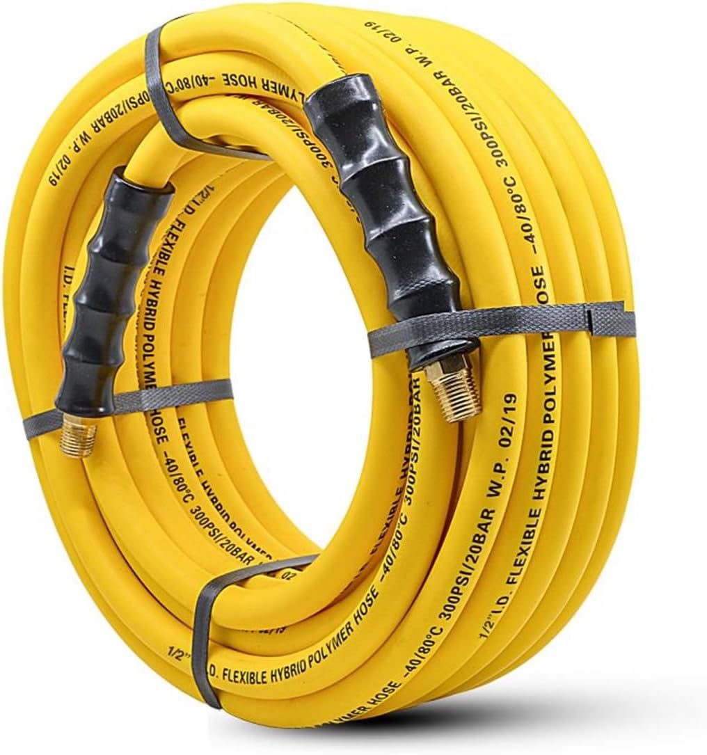 AVAGARD AVGHY1250 1/2" x 50' Hybrid Air Hose, Ultra-Light, Kink-Resistant