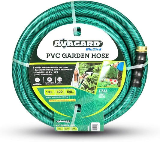 PVC Water Hose Assembly 5/8" x 100'