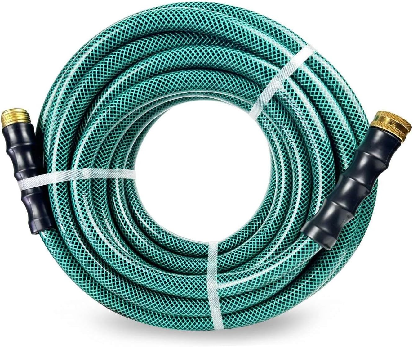 Avagard PVC Water Hose 5/8" x 15' – Green, Lightweight Garden & Utility Hose