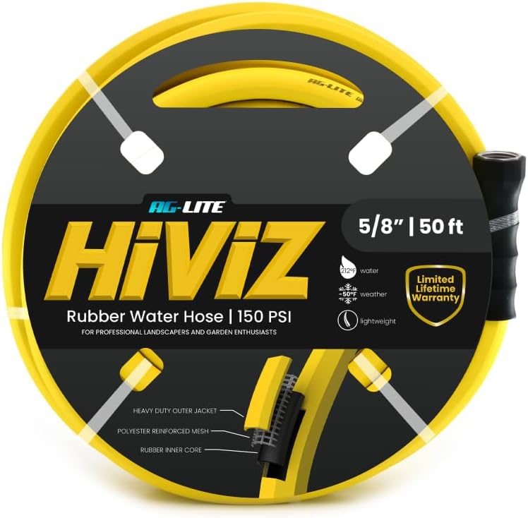 PVC Water Hose Assembly 5/8" x 50'