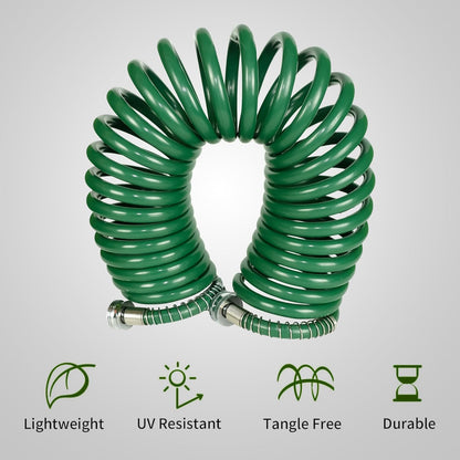 Recoil Water Hose 25'-Blue