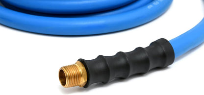 BLUBIRD BB1425 1/4" x 25' Rubber Air Hose, 100% Rubber, Light, Strong, Flexible