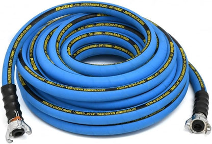 Rubber Jack Hammer Air Hose Assembly 3/4" x 50'