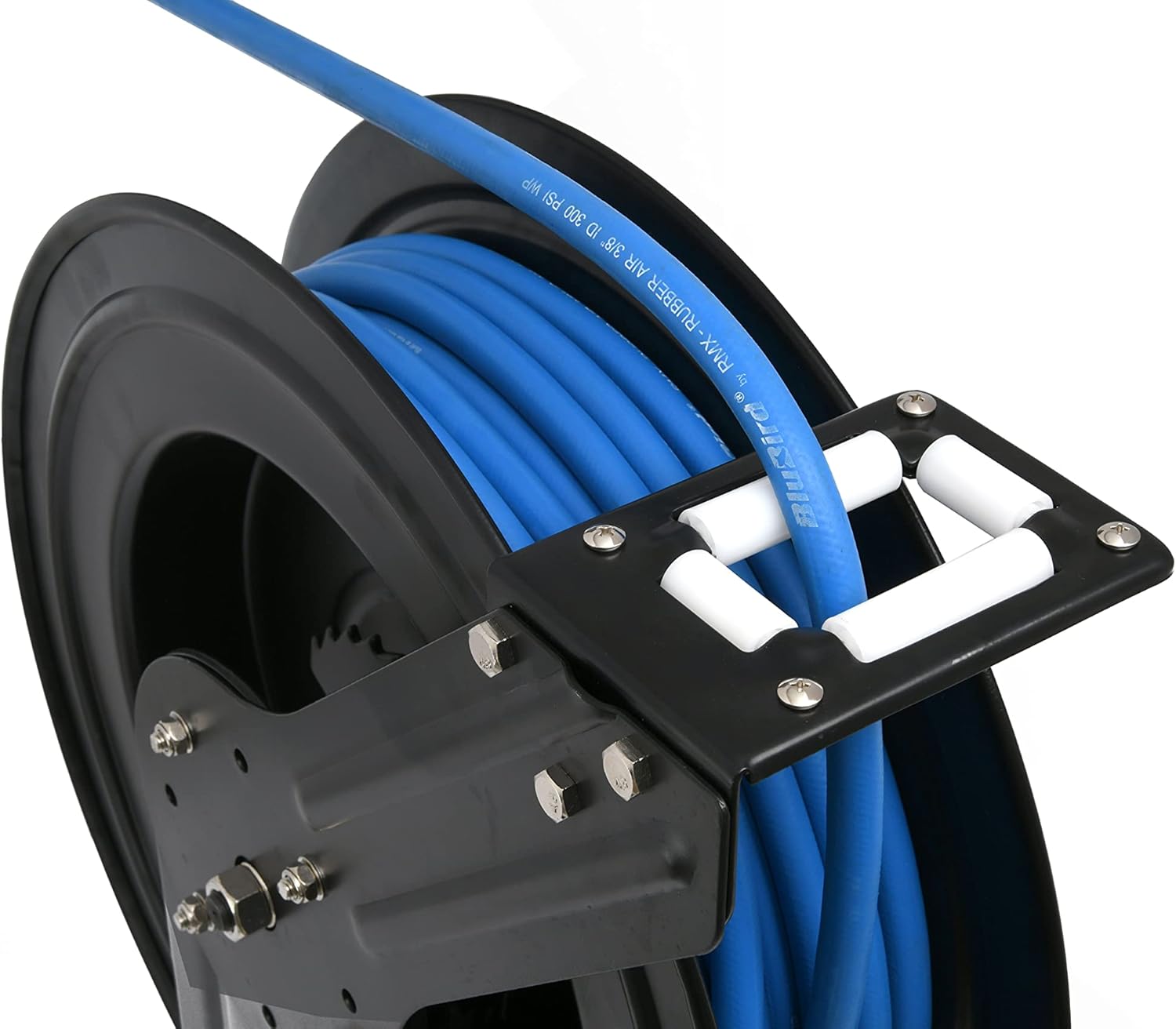 BLUBIRD BBR1250 20ga. Retractable Hose Reel with 1/2" X 50' Air Hose
