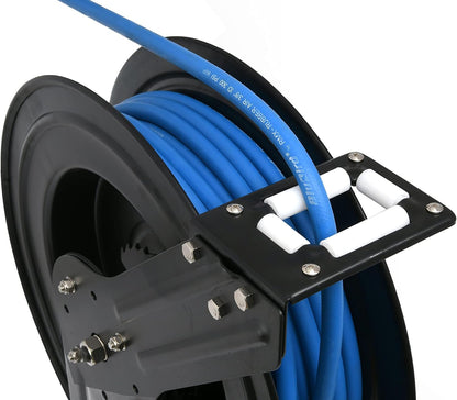 BLUBIRD BBR1250 20ga. Retractable Hose Reel with 1/2" X 50' Air Hose