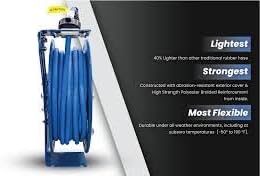 BLUBIRD BBRDA1275 Dual Arm 1/2 in. x 75 ft. Retractable Air Hose Reel